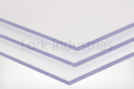 Lork Industrias  PVC Glass. Plancha PVC Glass y tubo PVC Glass